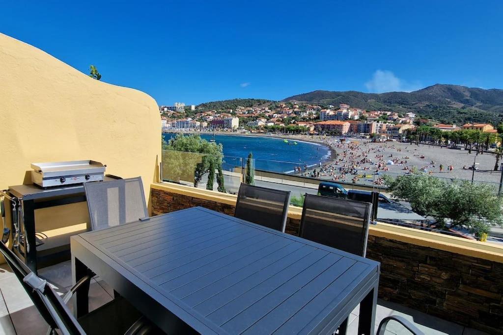 Unique Rare 1Ere Ligne Neuf Clim Apartman Banyuls-sur-Mer Kültér fotó