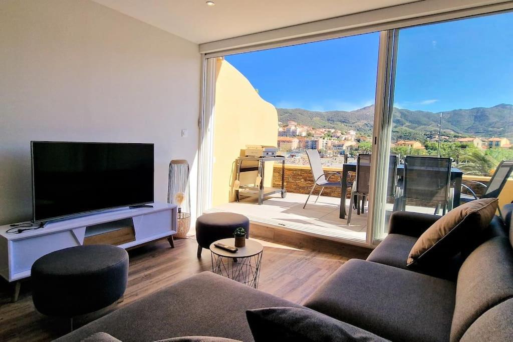 Unique Rare 1Ere Ligne Neuf Clim Apartman Banyuls-sur-Mer Kültér fotó